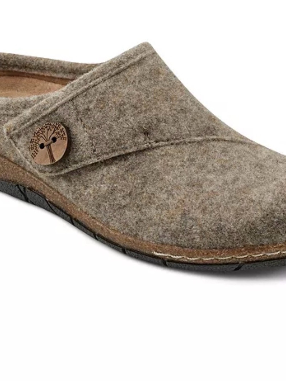 Earth Ezra Slip-On Cushioned Arch Support Womens Mules  Loafers Sz 10 Lt Brown‎